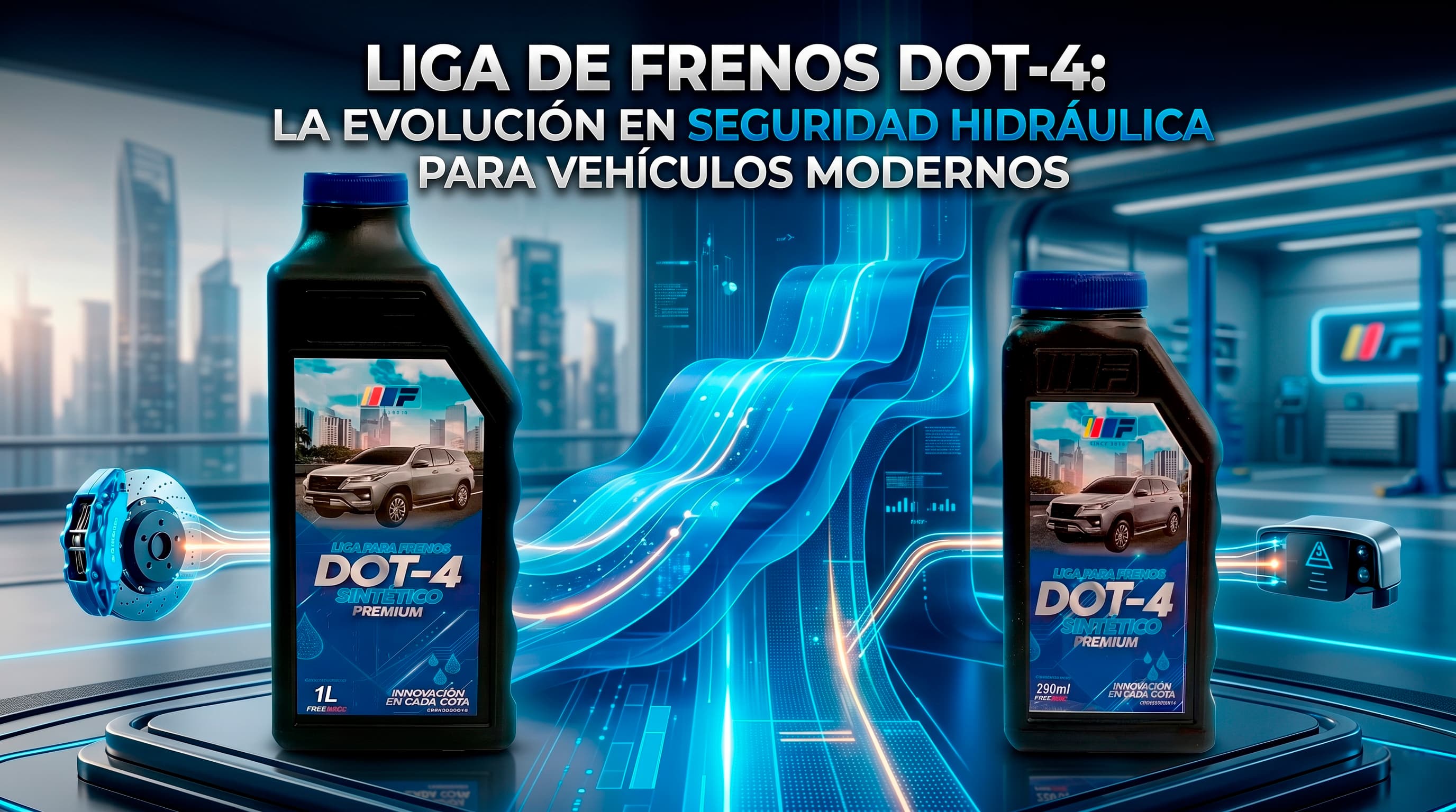 Liga de frenos Dot-4