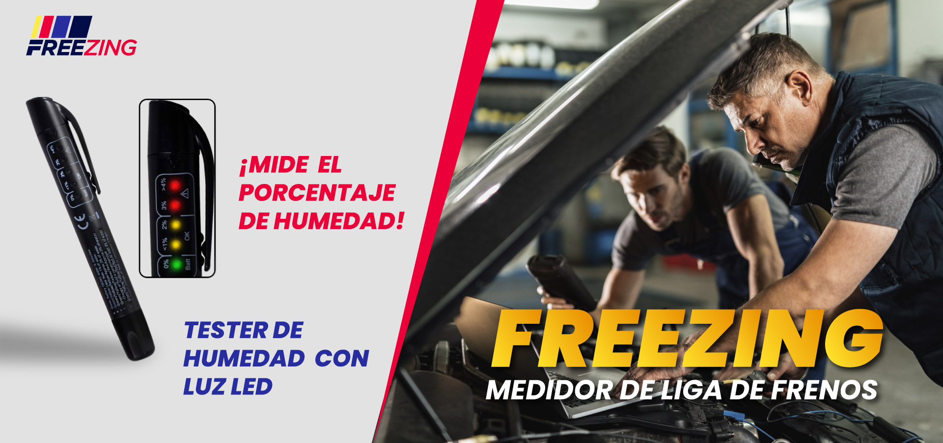 Tester de humedad Freezing